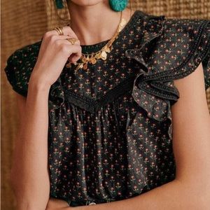 SEZANE FLORENCINA TOP (34 =XS)